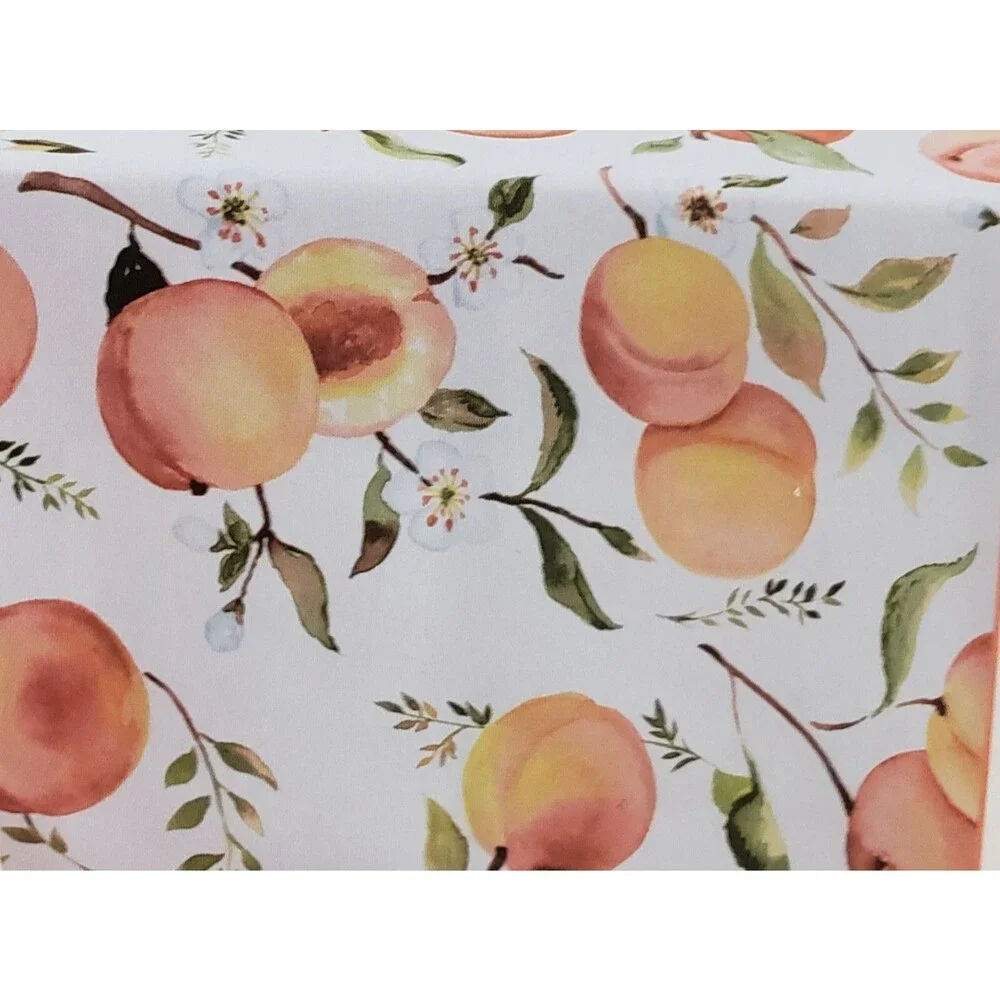 Textured Printed Fabric Tablecloth 60